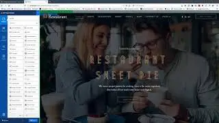 Restaurant Joomla Template Front-end Editing