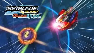 Quadra vs Bel | Ligthing Crash!! | Beyblade Burst QUADSTRIKE | EP 01
