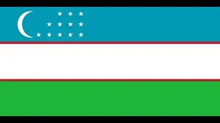Evolution of the Flag of Uzbekistan (1785-present)