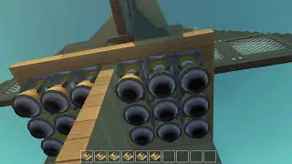 Using a nuclear missile in scrap mechanic