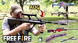 Free Fire Gun in real life || All weapon Gun real life in FreeFire 2020
