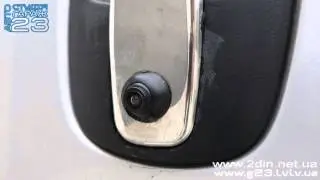 Камера заднего вида для Opel Vivaro/ Renault Trafic,/Nissan Primastar. Врезка в ручку багажника