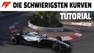 THE 10 MOST DIFFICULT CORNERS IN F1 GAMES | Tips & Tricks German