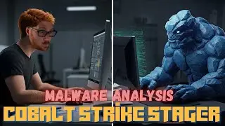 This is the most popular HACKING TOOL! | Cobalt Strike Stager Malware Analysis