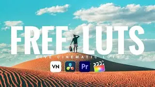 Free Luts Pack VN Editor Premiere Pro || Colour Grading In Mobile (VN Editor)