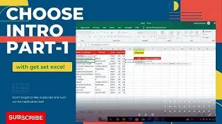 CHOOSE with vlookup part 1, HOW TO USE CHOOSE FORMULA