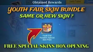 YOUTH FAIR EVENT FREE SPECIAL SKIN BUNDLE BOX OPENING 2024 | MLBB