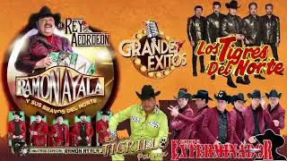 Ramon Ayala, Los Tigres Del Norte, Grupo Exterminador, El Tigrillo Palma   MIX CORRIDOS PERRONES