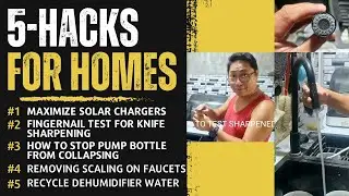 HOME HACKS: Ito Lang Pala Dapat Gagawin | Five Useful Home Hacks