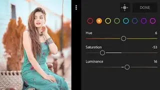 Lightroom Orange And Aqua Effect Photo Editing - Lightroom New Photo Editing Trick