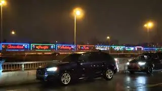 Canadian pacific holiday train at Beaconsfield station
