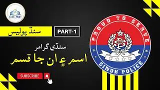 **"Sindhi Grammar: اسم ۽ ان جا قسم | Past Paper MCQs Solved"**