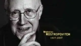 Mstislav Rostropovitch (spot TV)