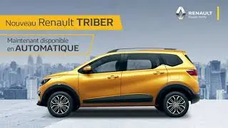 Nouveau Renault Triber