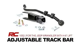 Rough Country Front Forged Adjustable Track Bar for Jeep  Wrangler TJ