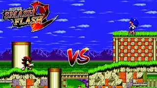 SSF2 Mods: Shadow vs Sonic exe