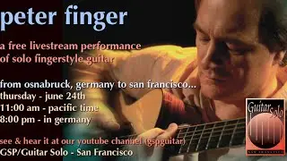 Peter Finger - Livestream Concert