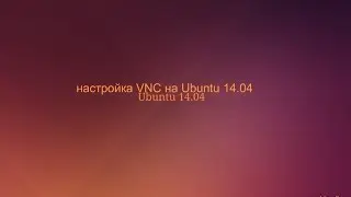 Урок [1] - Как настроить VNC на Linux Ubuntu 14.04