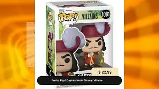 Funko Pop! Captain Hook Disney: Villains
