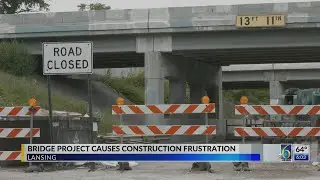 Bridge project causes construction frustrations