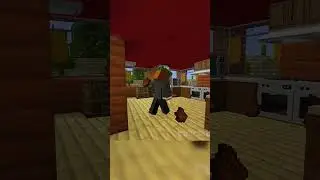 New Baby in Yellow in Minecraft! #shorts #minecraft