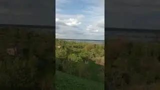 Большой разлив реки "Десна" в мае месяце