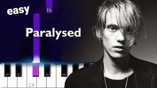 Jamie Bower - Paralysed / EASY PIANO TUTORIAL