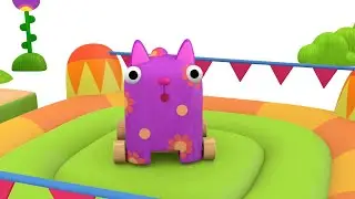 WOODVENTURES 😃 Trampoline 😃 Educational Cartoon Series for Preschoolers