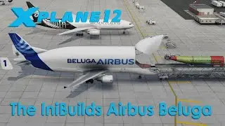 X-Plane 12 - IniBuilds Airbus Beluga Test Flight