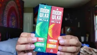 TRYING NEW MOONWLKR DELTA 8 PRODUCTS !!!