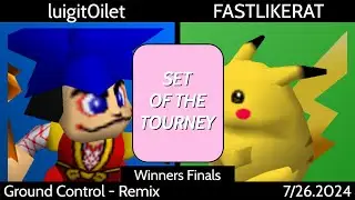 [SSB64] Ground Control (Remix Singles) - luigit0ilet (Goemon) vs. FASTLIKERAT (Pika) Winners Finals