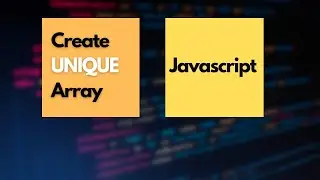 How to get unique elements from array in Javascript ( remove repeated values) 