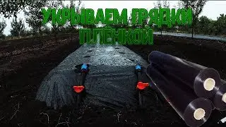 Укрытие грядок плёнкой