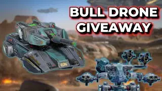 WR - Bull Drone Giveaway + Champion League Meta Gameplay | War Robots