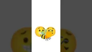 Look at this little bee! 🐝 (Emoji version) #animation #emoji #mohabkhtab