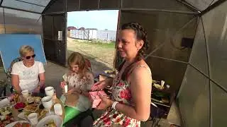 Сажаем спиреи. День рождения Сестренок! Едем в Шаманку!