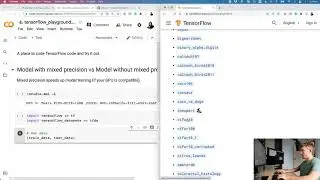 Writing TensorFlow code + making slides for TensorFlow course materials (Milestone Project 1)