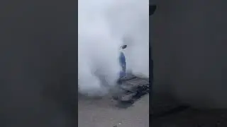 Nissan Skyline GTR burnout