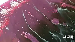 Fluid Acrylic l Acrylic Pour with Diluted Base l Inspired By Elyse Fournier