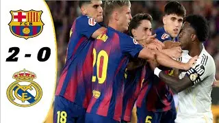 El Clásico 2026 | Barcelona vs Real Madrid Highlights HD
