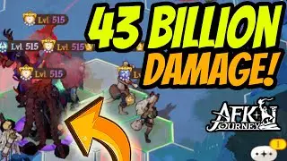 This is The BEST King Croaker Team! PHRAESTO End Game 43 Billion Damage! AFK Journey Guide