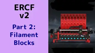Building the ERCF v2, Enraged Rabbit Carrot Feeder by Siboor.  Part 2 - Filament block construction.