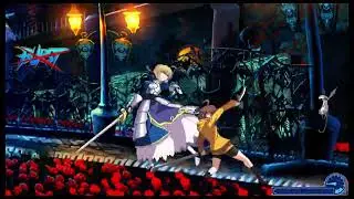 Linne Demolishes Saber In Anime Battle Stars