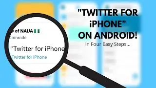 How To Use Twitter for iPhone on Android
