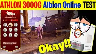 Albion Online on ATHLON 3000G gameplay low end pc test (HINDI)
