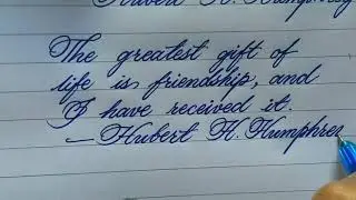 How to write neat handwriting l handwriting is like print l Calligraphy