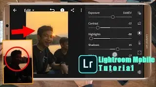 How to Fix Dark Photo to Be Bright in Android With Lightroom - XTX Tutorial