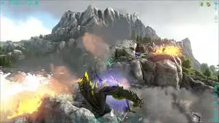 Celestial Indominus Rex Emperor Tier 3 Boss Kill (Ark Ragnarok Map - Primal Fear Mod)