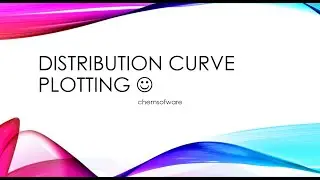 Distribution curve plotting -