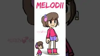 💞MELODII (SCRATCHIN' MELODII) in Gacha Life 2💞 #gl2 #scratchinmelodii #trending